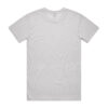 ASColour Mens Staple Marle Tee white marle back ASColour Mens Staple Marle Tee white marle back