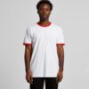 ASColour Mens Staple Ringer Tee front