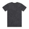 ASColour Mens Staple Stone Wash Tee black stone back ASColour Mens Staple Stone Wash Tee black stone back