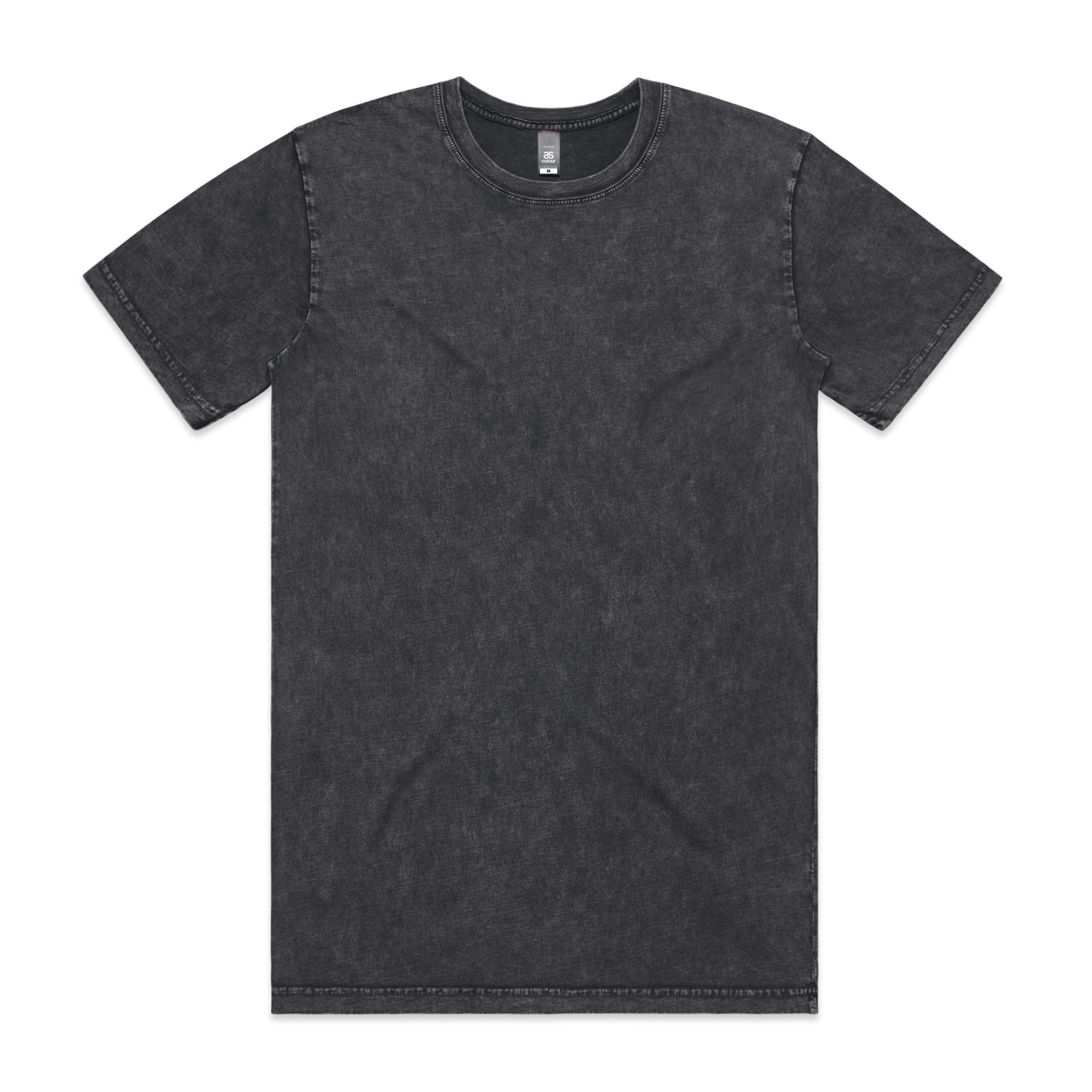 ASColour Mens Staple Stone Wash Tee black stone ASColour Mens Staple Stone Wash Tee black stone