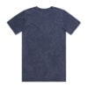 ASColour Mens Staple Stone Wash Tee blue stone back ASColour Mens Staple Stone Wash Tee blue stone back