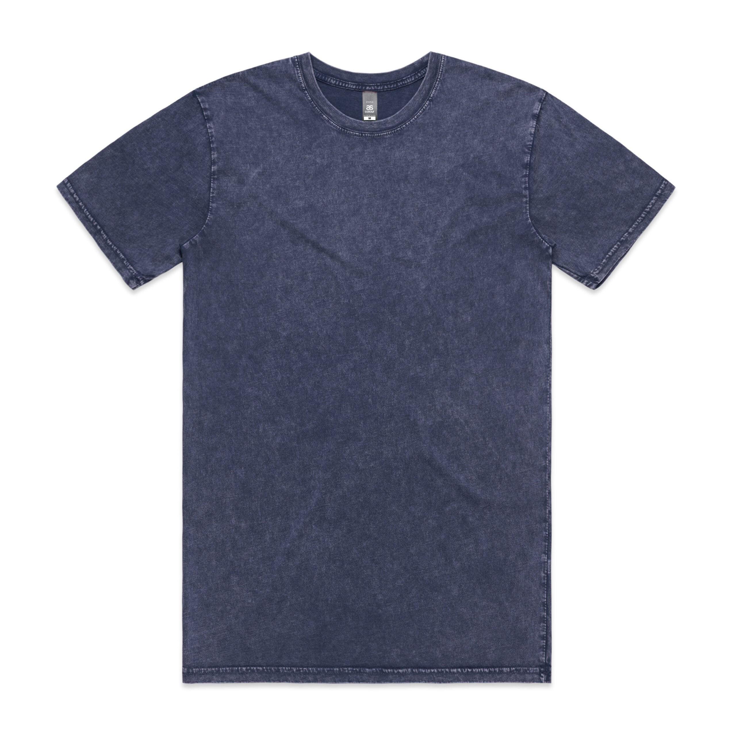 ASColour Mens Staple Stone Wash Tee blue stone scaled ASColour Mens Staple Stone Wash Tee blue stone scaled