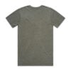 ASColour Mens Staple Stone Wash Tee moss stone back ASColour Mens Staple Stone Wash Tee moss stone back