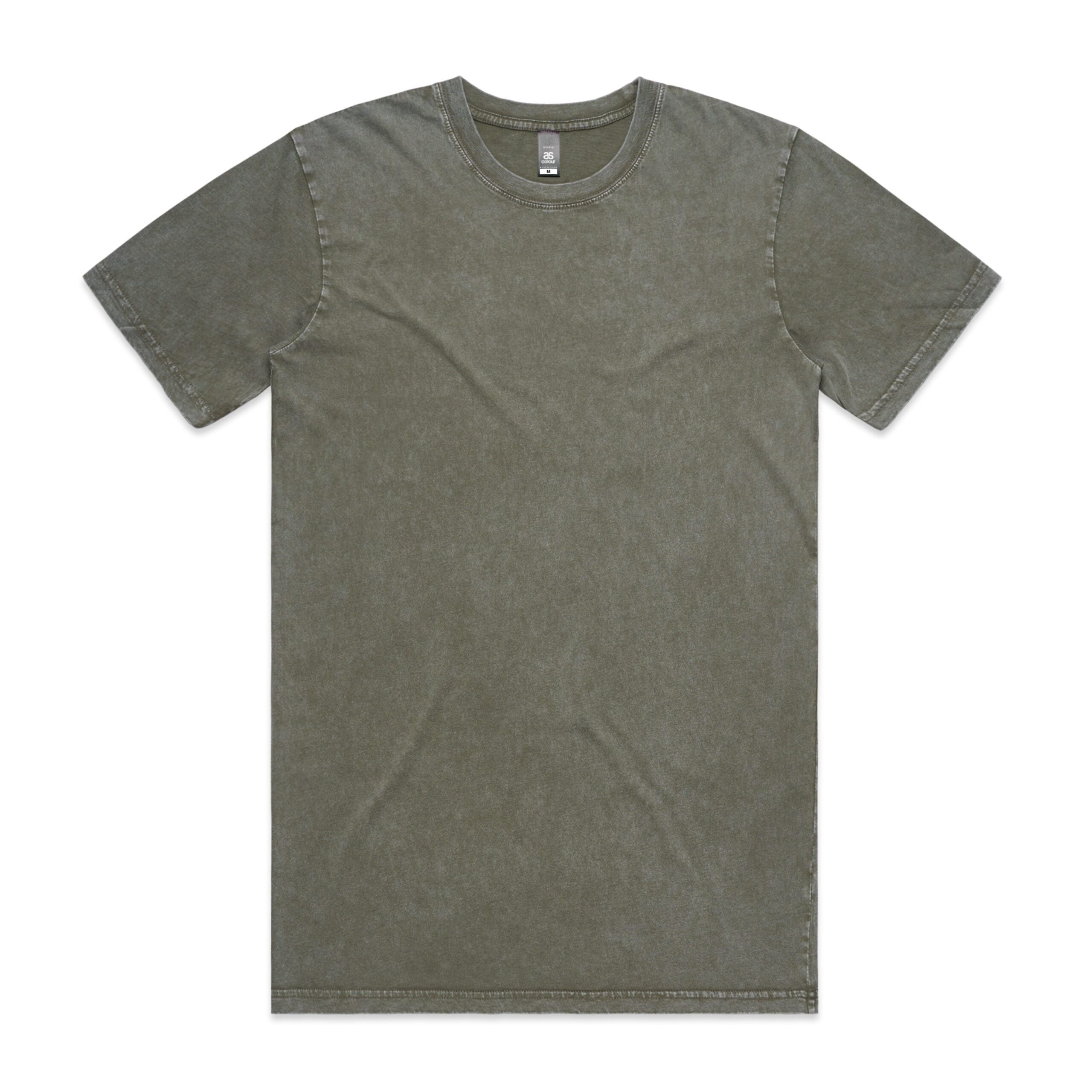 ASColour Mens Staple Stone Wash Tee moss stone scaled ASColour Mens Staple Stone Wash Tee moss stone scaled