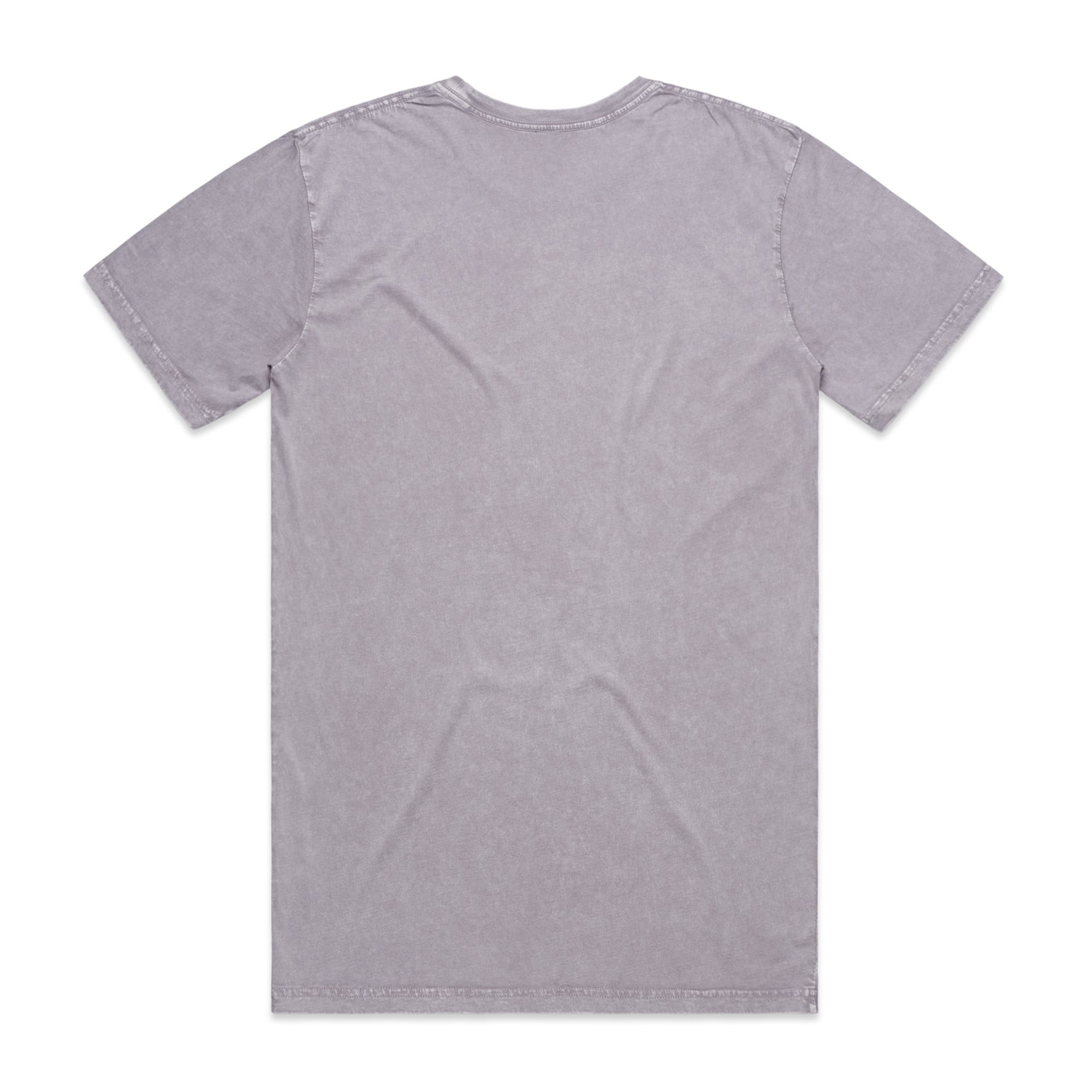 ASColour Mens Staple Stone Wash Tee orchid stone back ASColour Mens Staple Stone Wash Tee orchid stone back