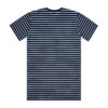 ASColour Mens Staple Stripe Tee  navy white back
