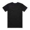 ASColour Mens Staple Tee 4XL–5XL black back ASColour Mens Staple Tee 4XL–5XL black back