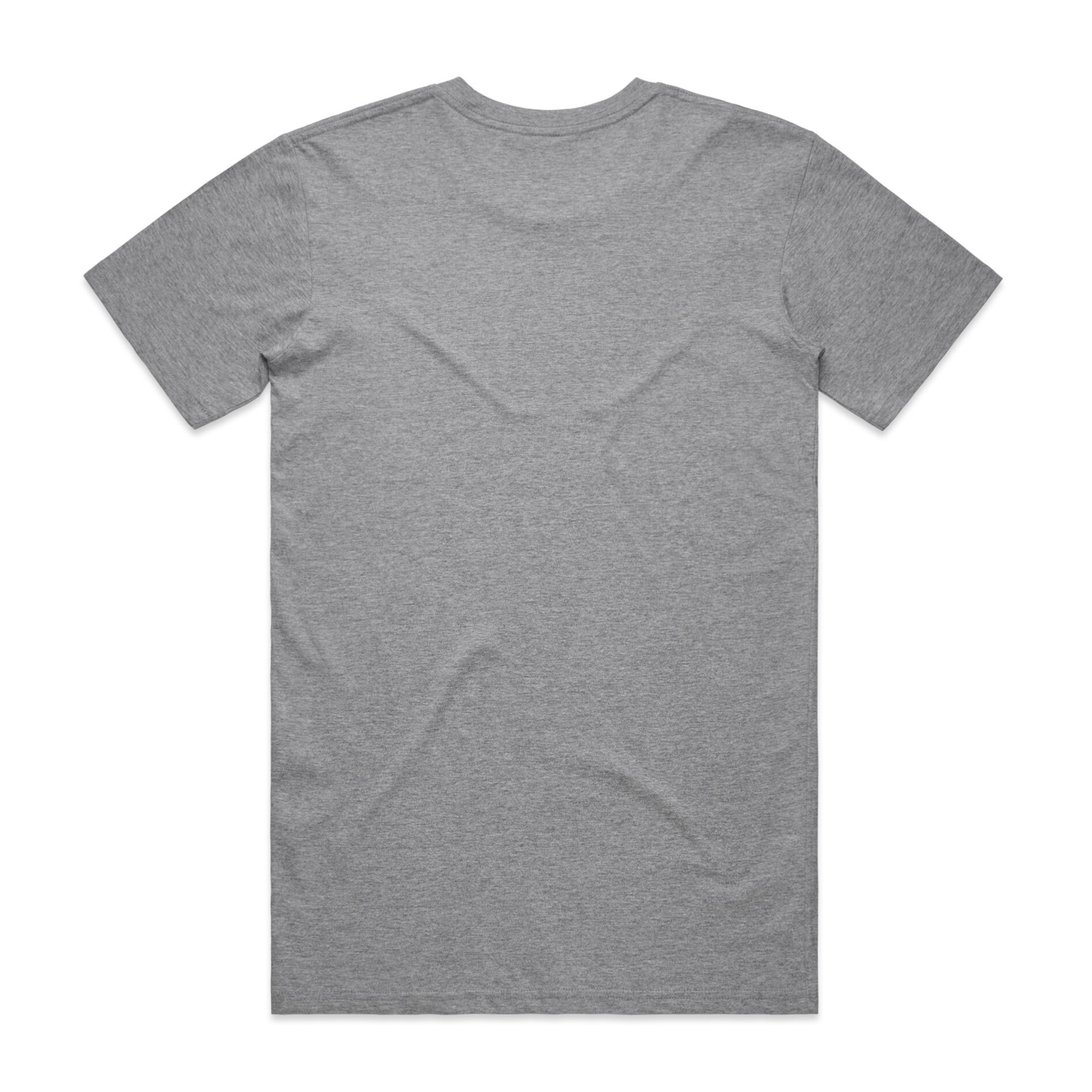 ASColour Mens Staple Tee 4XL–5XL grey marle back ASColour Mens Staple Tee 4XL–5XL grey marle back