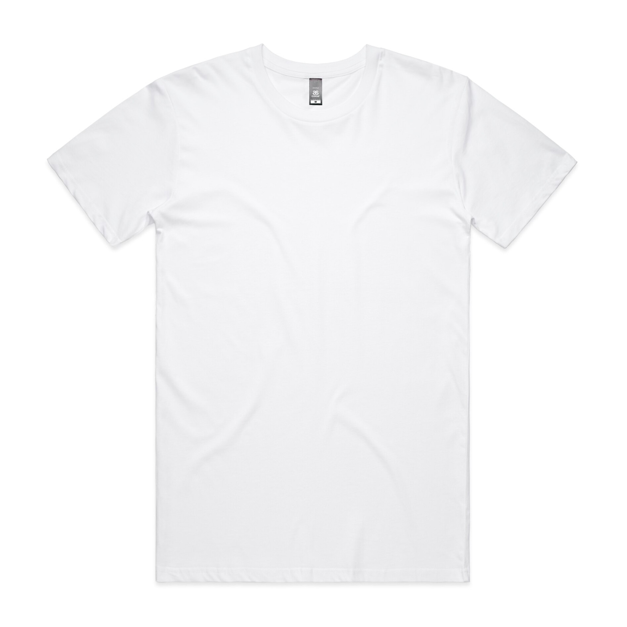 ASColour Mens Staple Tee 4XL–5XL white ASColour Mens Staple Tee 4XL–5XL white