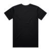 ASColour Mens Staple V Neck black back ASColour Mens Staple V Neck black back