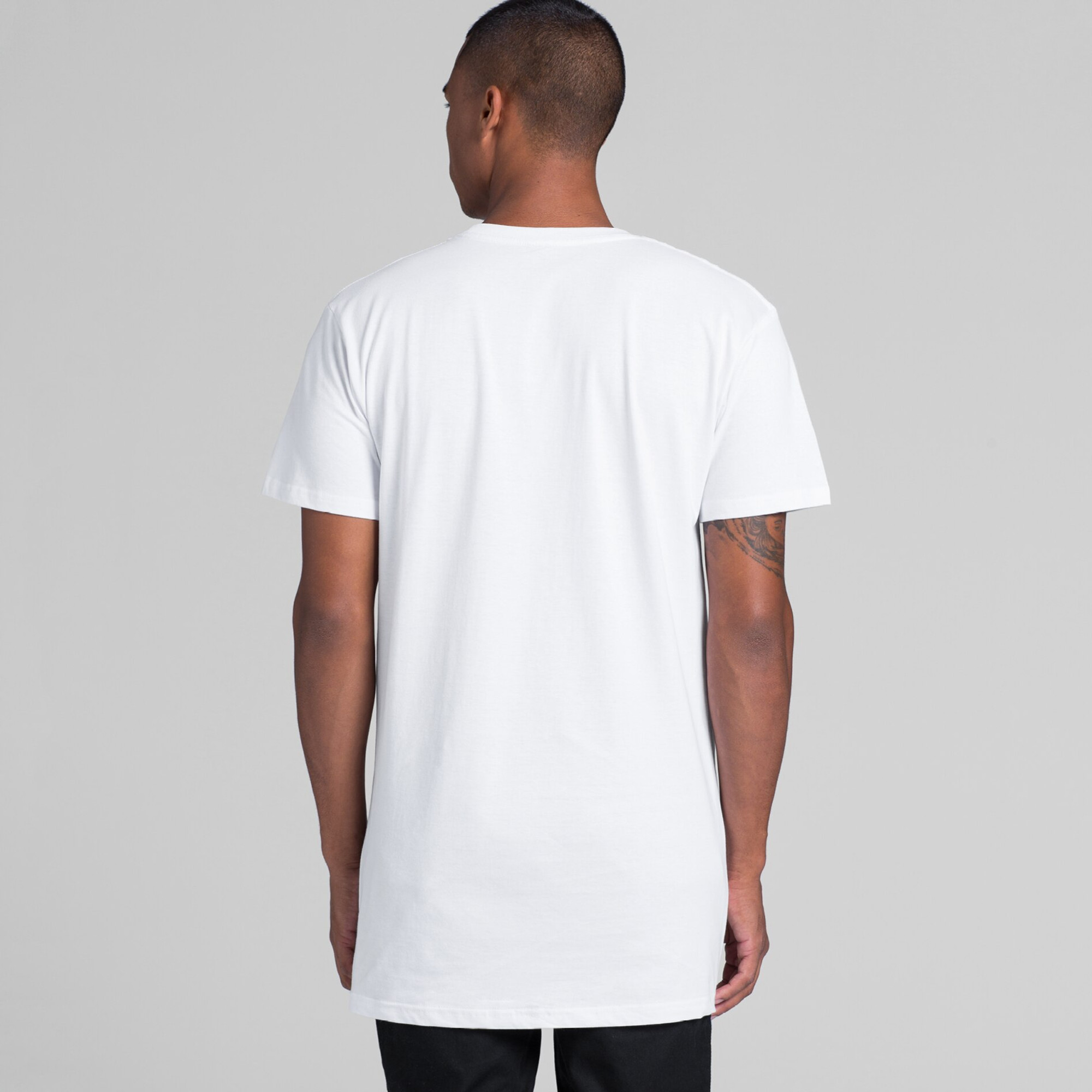 ASColour Mens Tall Tee back ASColour Mens Tall Tee back