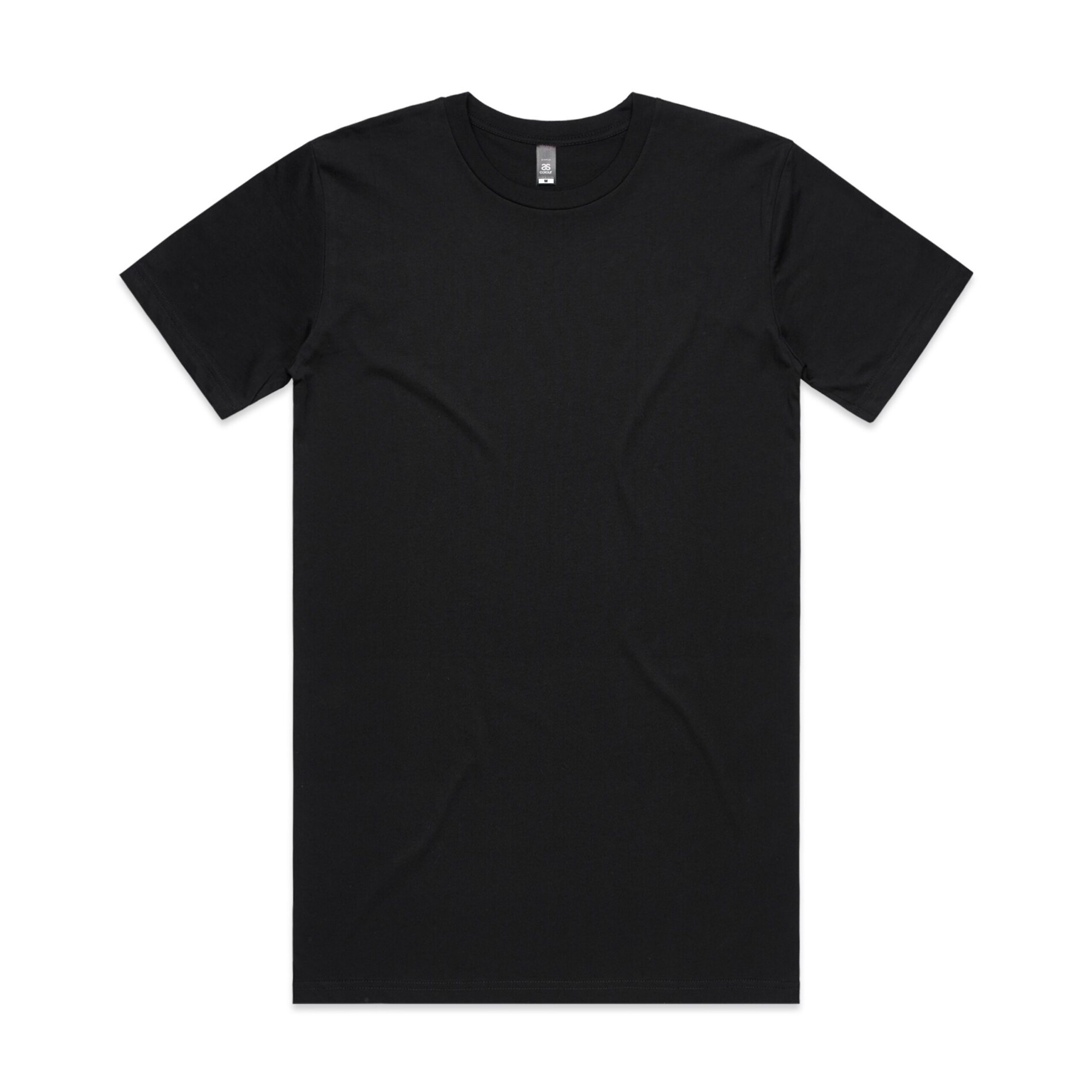 ASColour Mens Tall Tee black scaled ASColour Mens Tall Tee black scaled