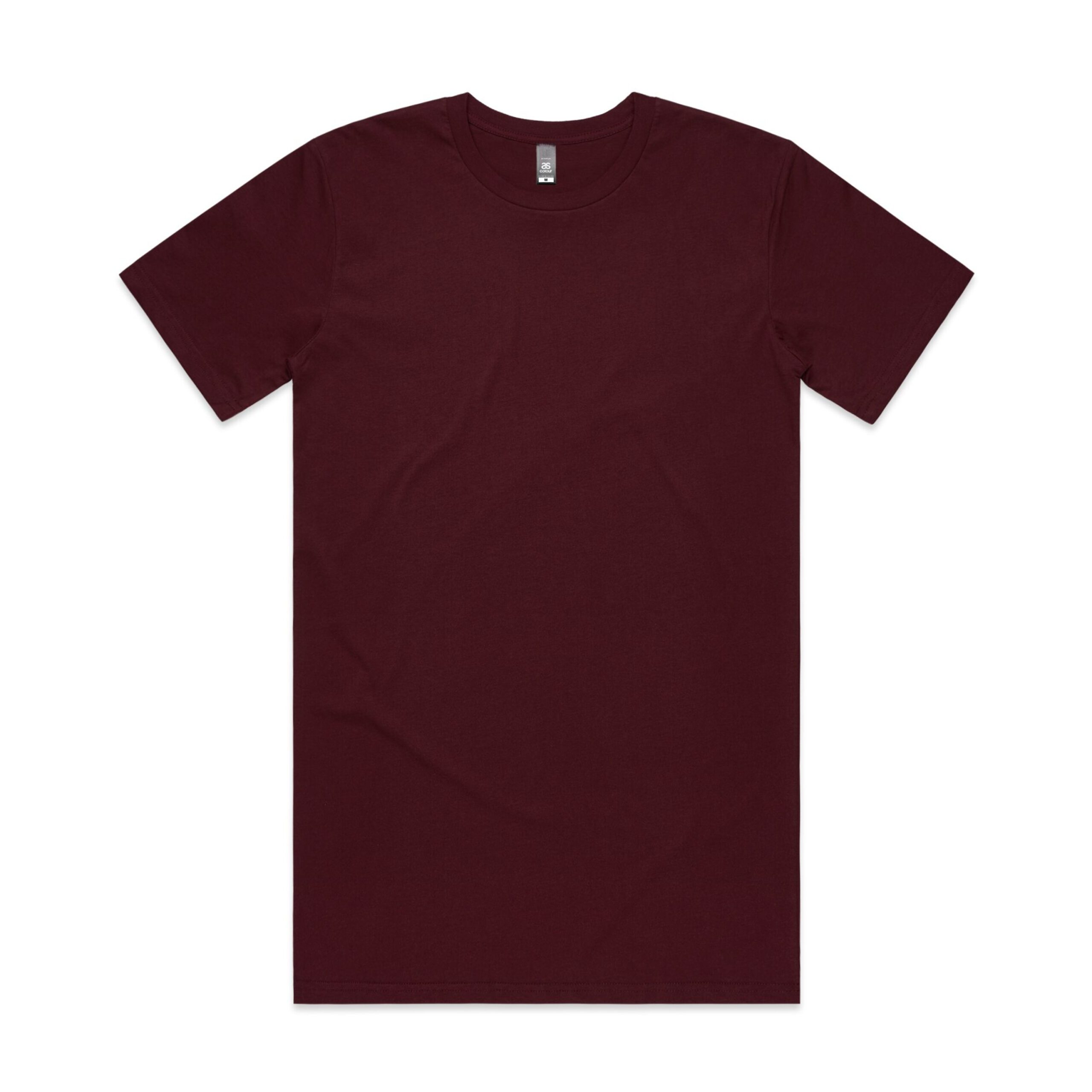 ASColour Mens Tall Tee burgundy scaled ASColour Mens Tall Tee burgundy scaled