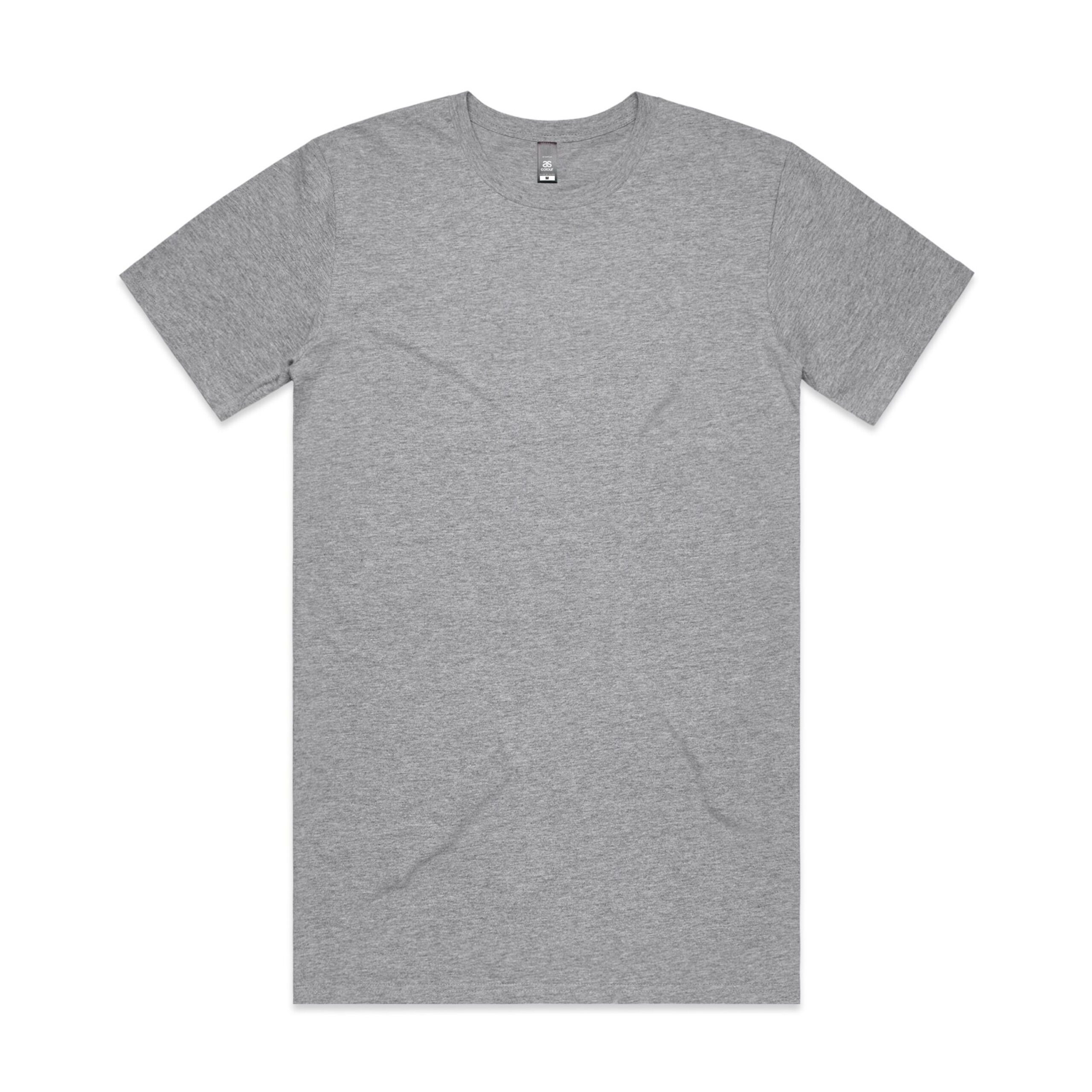 ASColour Mens Tall Tee grey marle scaled ASColour Mens Tall Tee grey marle scaled
