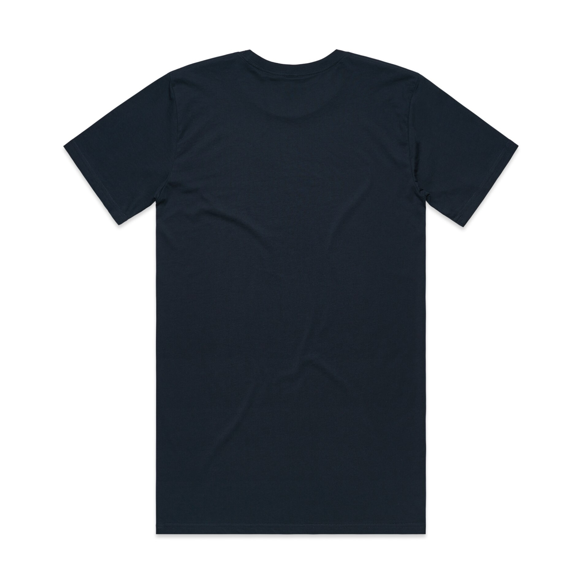ASColour Mens Tall Tee navy back ASColour Mens Tall Tee navy back