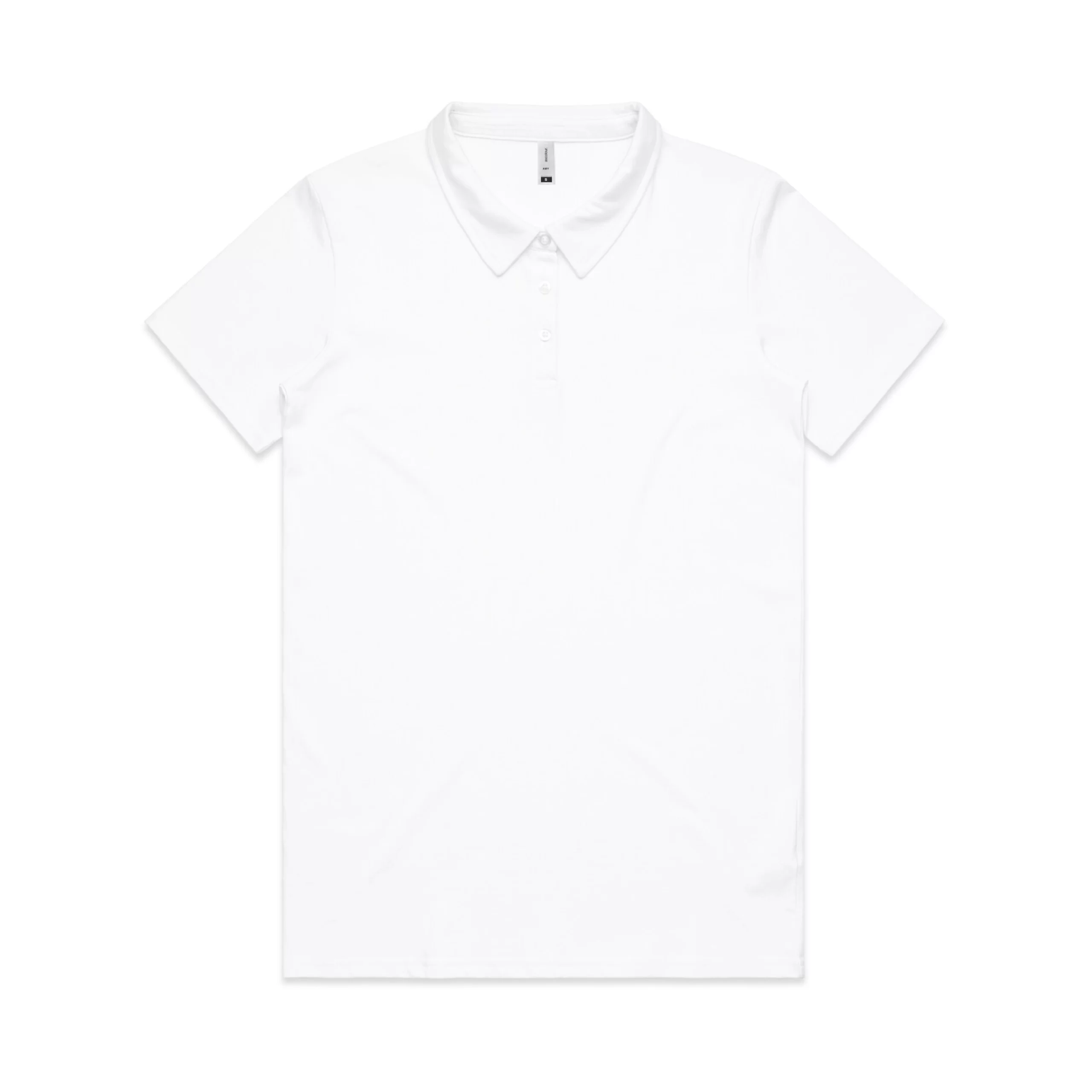ASColour Womens Amy Polo white scaled ASColour Womens Amy Polo white scaled