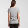 ASColour Womens Bevel V Neck Tee back ASColour Womens Bevel V Neck Tee back