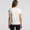 ASColour Womens Chloe V Neck Tee back ASColour Womens Chloe V Neck Tee back