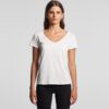 ASColour Womens Chloe V Neck Tee main ASColour Womens Chloe V Neck Tee main