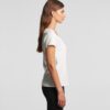 ASColour Womens Chloe V Neck Tee side ASColour Womens Chloe V Neck Tee side