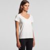 ASColour Womens Chloe V Neck Tee turn ASColour Womens Chloe V Neck Tee turn