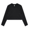 ASColour Womens Crop LS Tee black scaled ASColour Womens Crop LS Tee black scaled