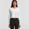 ASColour Womens Crop LS Tee main ASColour Womens Crop LS Tee main