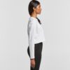 ASColour Womens Crop LS Tee side ASColour Womens Crop LS Tee side