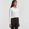 ASColour Womens Crop LS Tee turn ASColour Womens Crop LS Tee turn