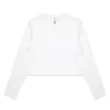 ASColour Womens Crop LS Tee white scaled ASColour Womens Crop LS Tee white scaled