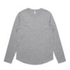 ASColour Womens Curve LS Tee grey marle scaled