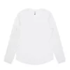 ASColour Womens Curve LS Tee white scaled