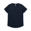 ASColour Womens Drop Tee navy scaled