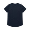 ASColour Womens Drop Tee navy back