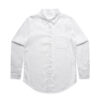 ASColour Womens Linen Shirt white ASColour Womens Linen Shirt white