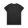 ASColour Womens Maple Active Tee black back ASColour Womens Maple Active Tee black back
