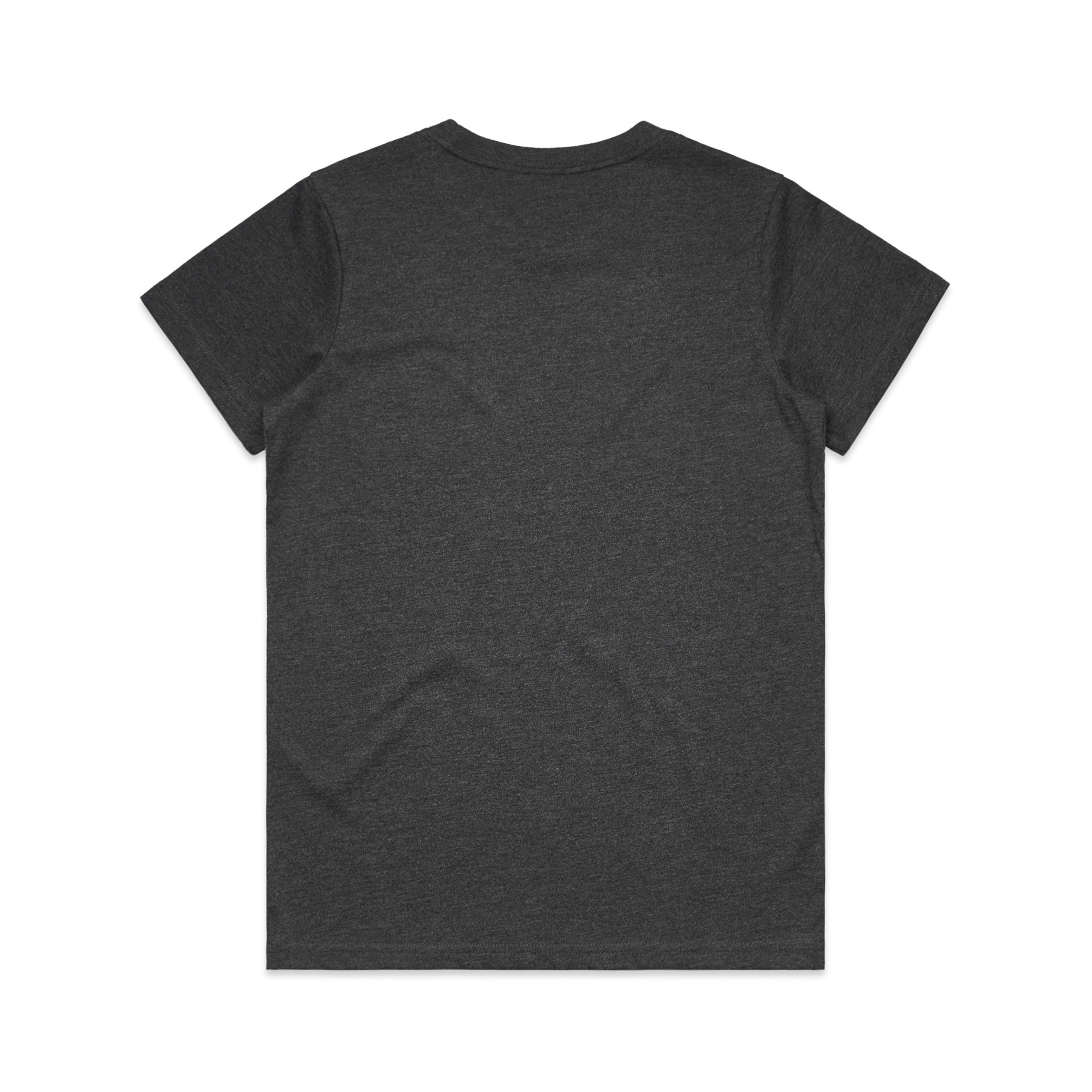 ASColour Womens Maple Marle Tee asphalt marle back ASColour Womens Maple Marle Tee asphalt marle back