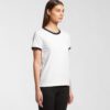 ASColour Womens Maple Ringer Tee turn ASColour Womens Maple Ringer Tee turn