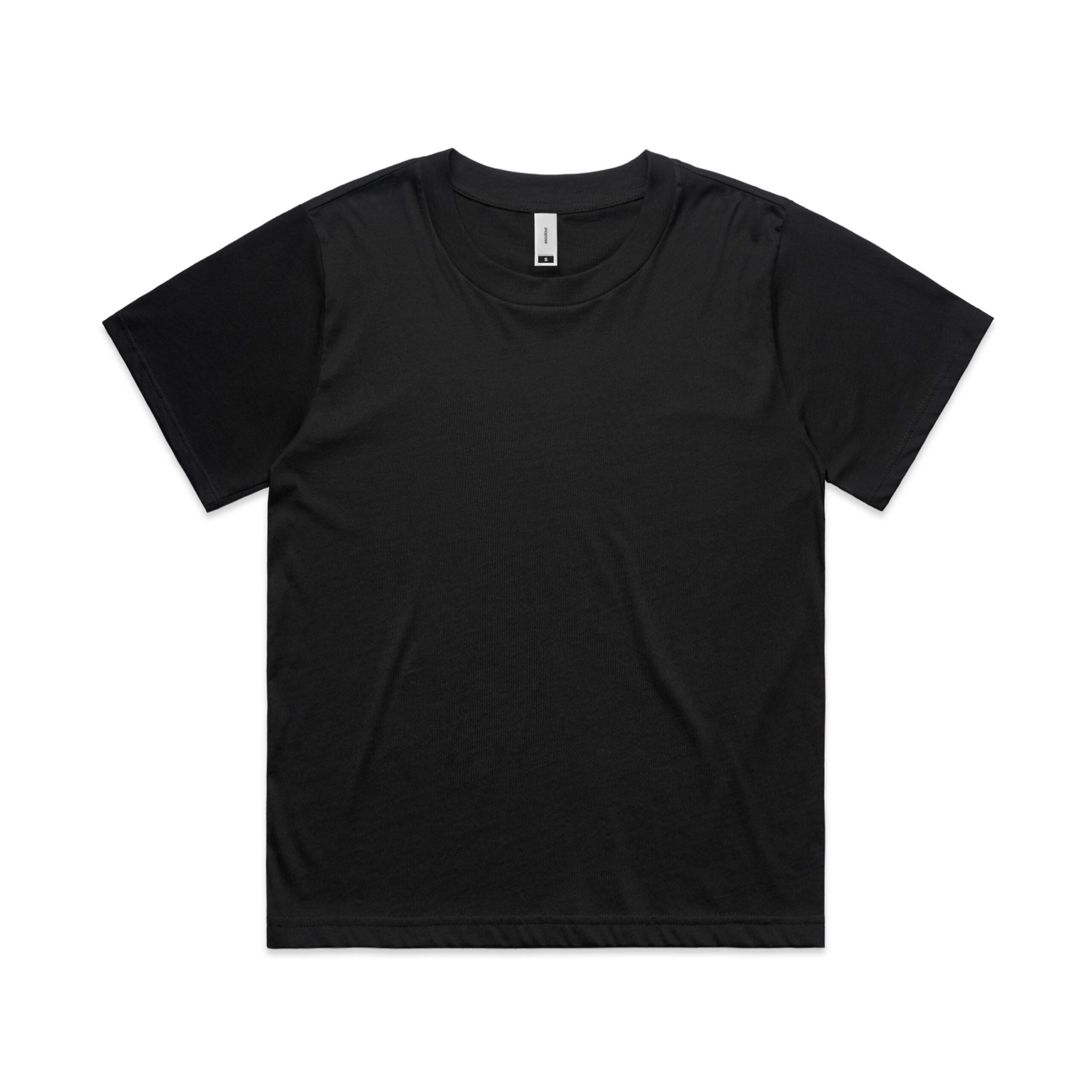 ASColour Womens Martina Tee black scaled ASColour Womens Martina Tee black scaled