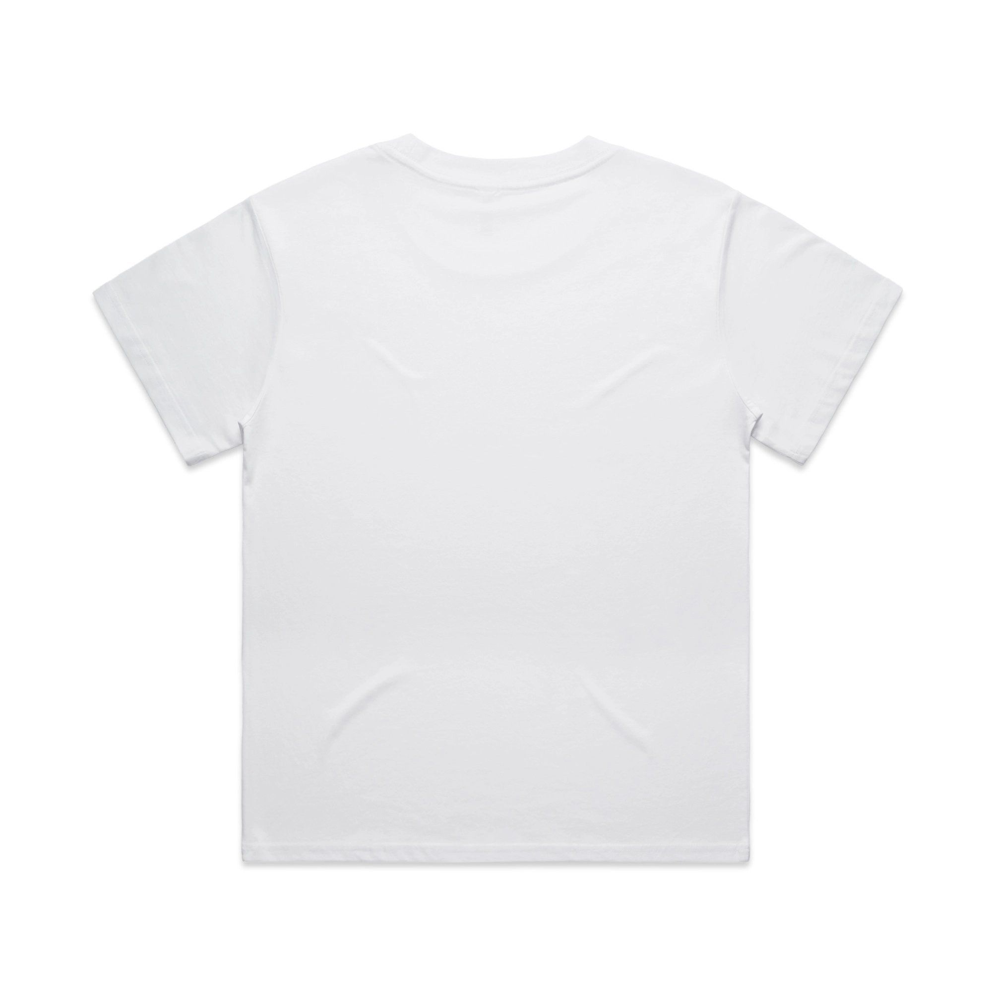 ASColour Womens Martina Tee white back ASColour Womens Martina Tee white back