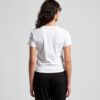 ASColour Womens Organic Rib Baby Tee back