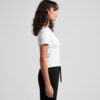ASColour Womens Organic Rib Baby Tee side