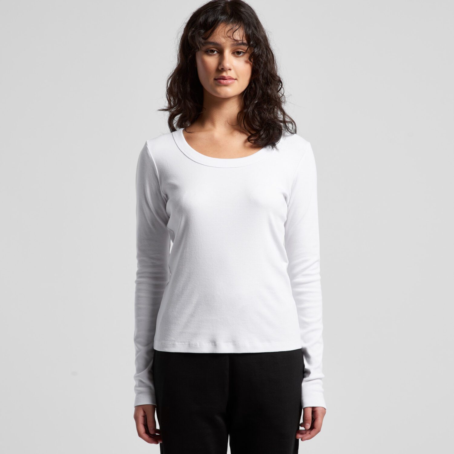ASColour Womens Organic Rib LS Tee main