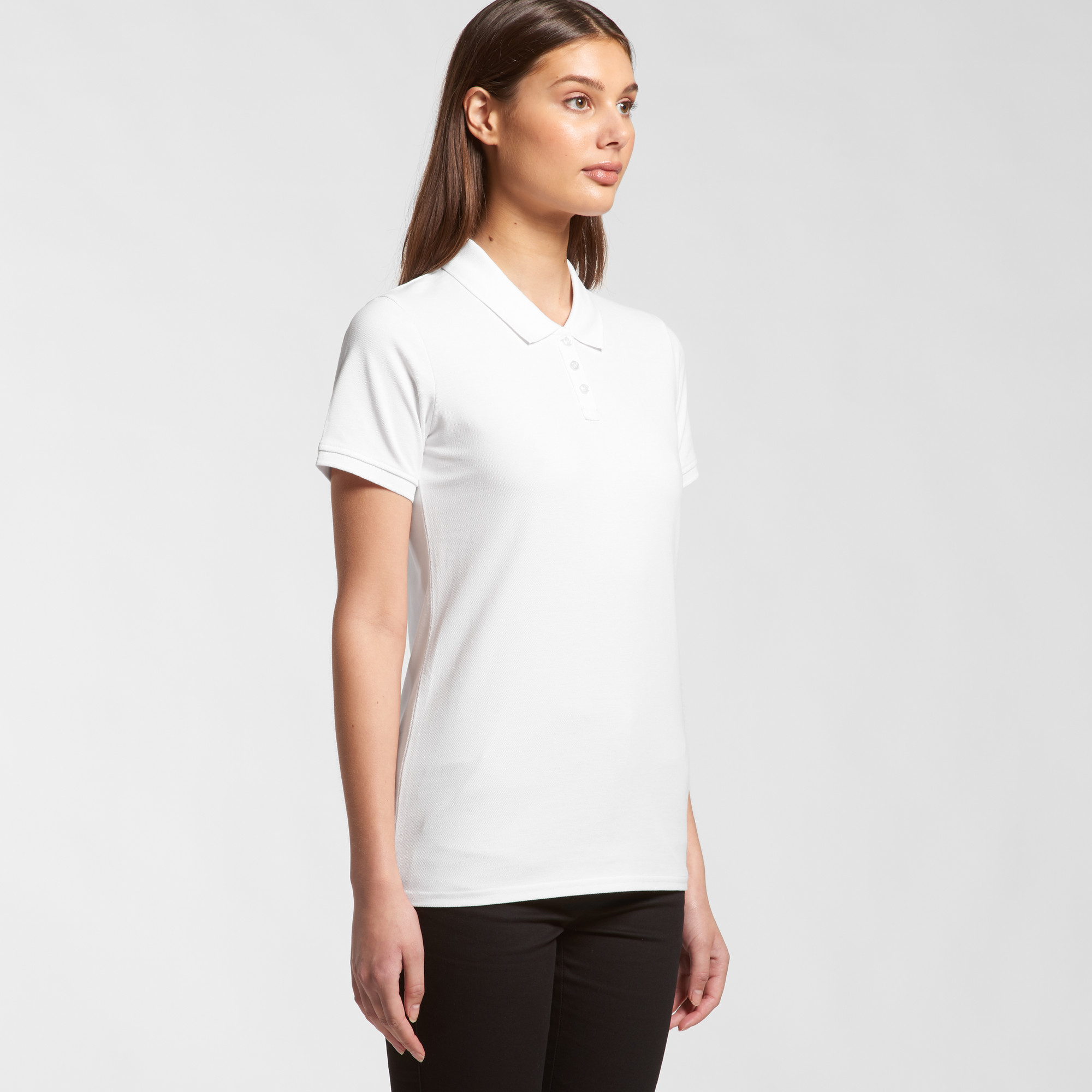 ASColour Womens Pique Polo turn ASColour Womens Pique Polo turn