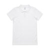ASColour Womens Pique Polo white scaled ASColour Womens Pique Polo white scaled