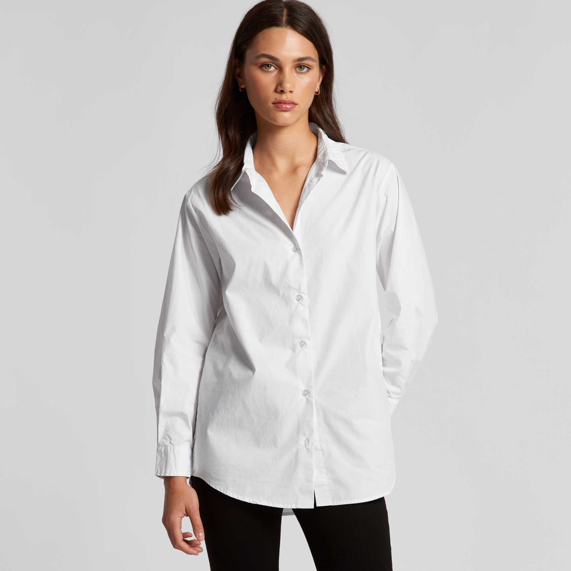 ASColour Womens Poplin Shirt loose ASColour Womens Poplin Shirt loose