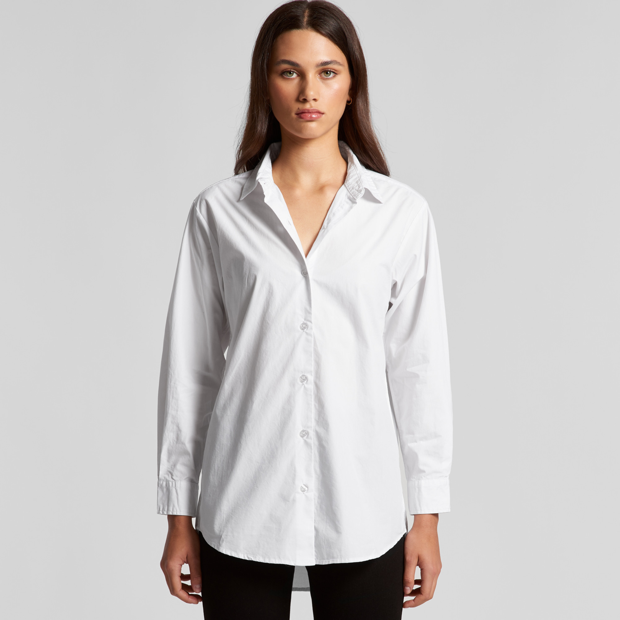 ASColour Womens Poplin Shirt main ASColour Womens Poplin Shirt main