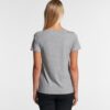 ASColour Womens Shallow Scoop Tee back ASColour Womens Shallow Scoop Tee back