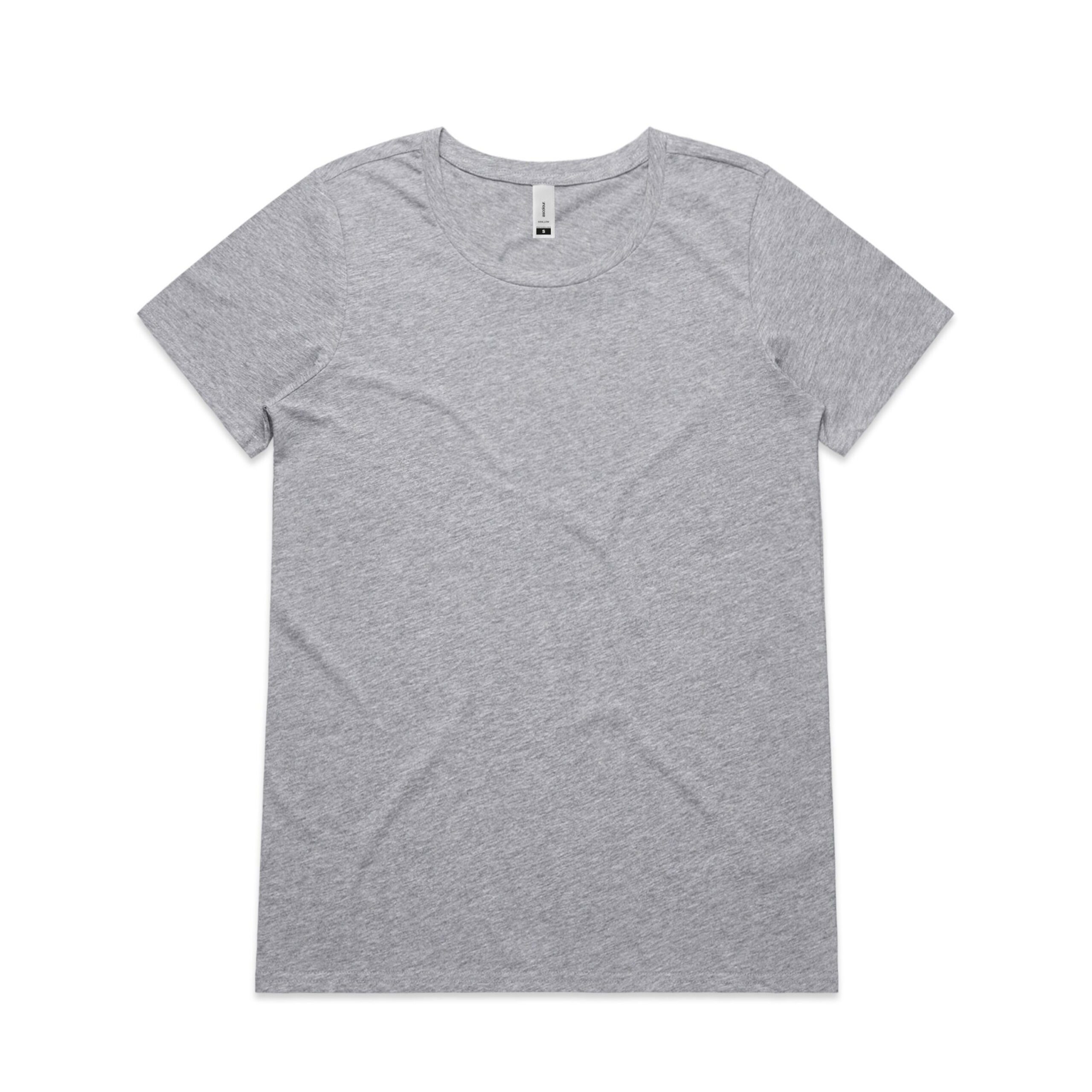 ASColour Womens Shallow Scoop Tee grey marle scaled ASColour Womens Shallow Scoop Tee grey marle scaled