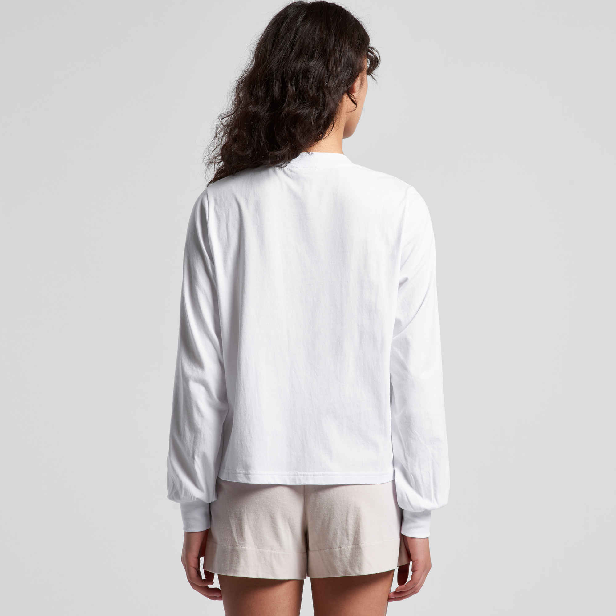 ASColour Womens Soft LS Tee back ASColour Womens Soft LS Tee back